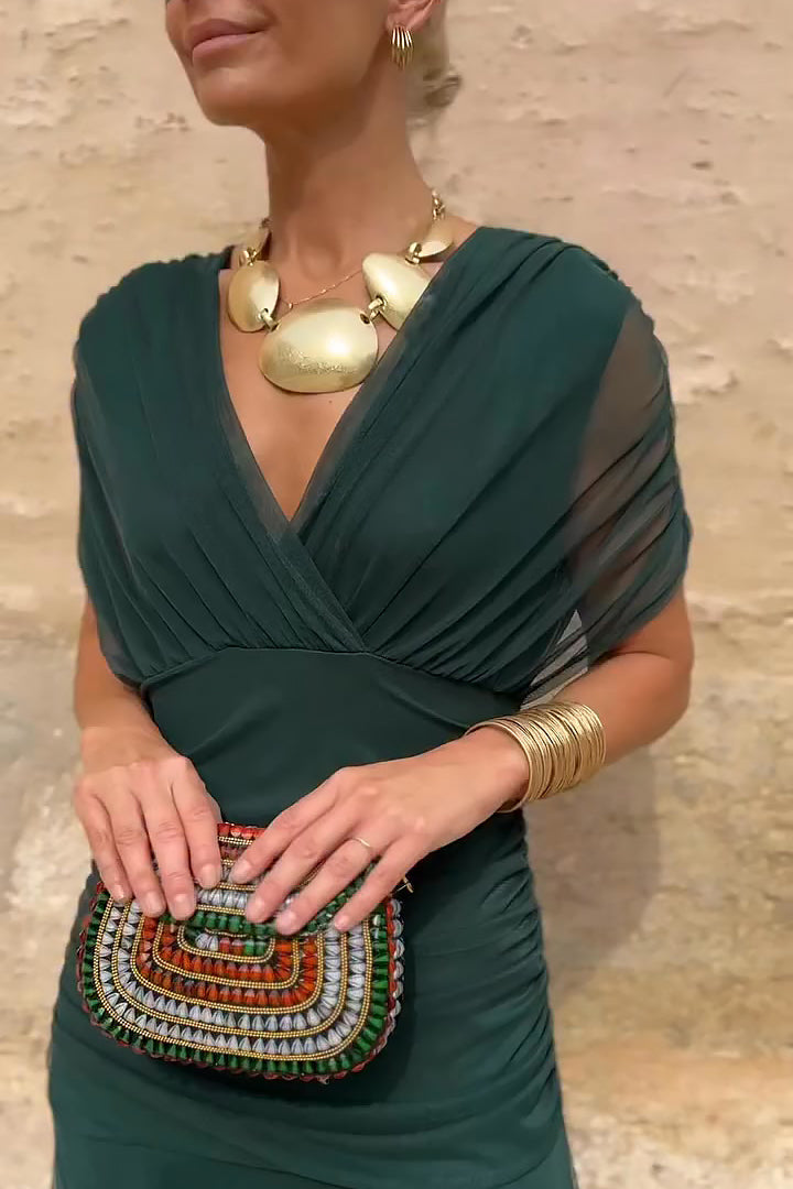 Women's Elegant Maxi Dress | V-Neck & Breezy