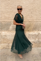 Women's Elegant Maxi Dress | V-Neck & Breezy