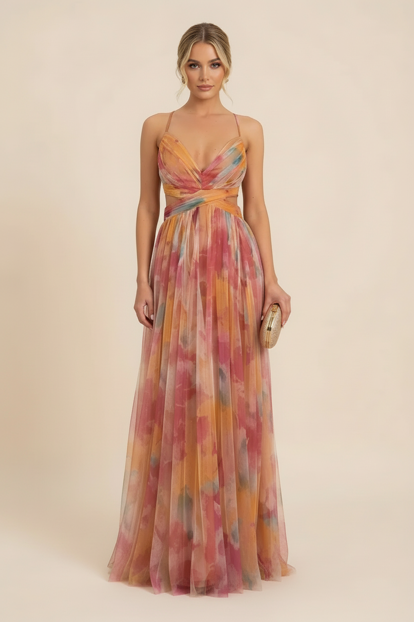 Angela Collection | Women's Maxi Dress with Flowing Silhouette | Elegant Design for Timeless Occasions