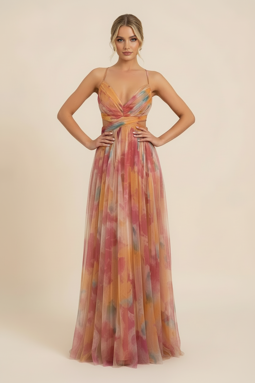 Angela Collection | Women's Maxi Dress with Flowing Silhouette | Elegant Design for Timeless Occasions