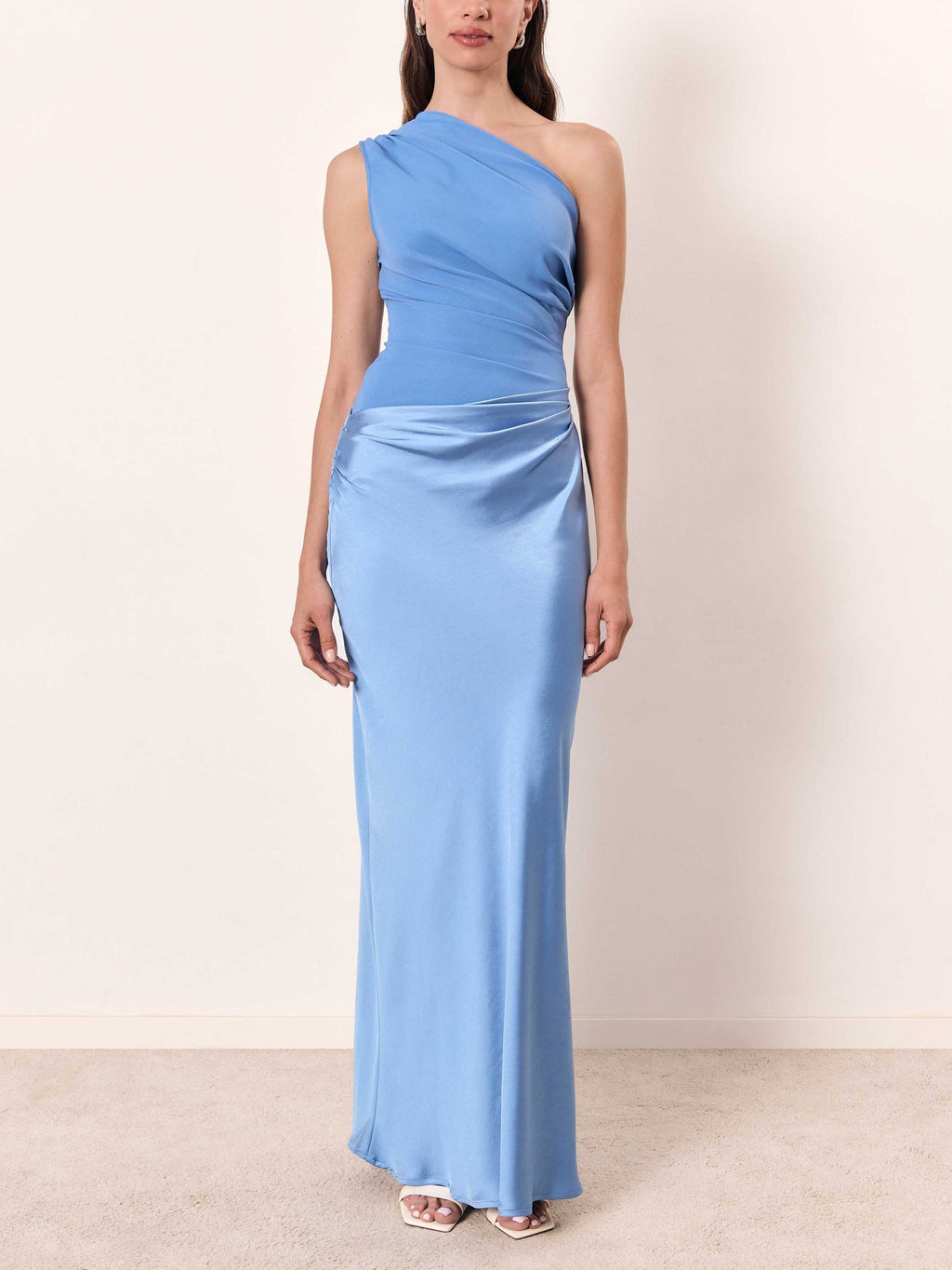 Occasion Classic Maxi Dress with Softly Pleated Silhouette