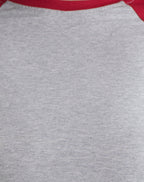 Women's Long Sleeve Bodycon Top in Red for Everyday Wear
