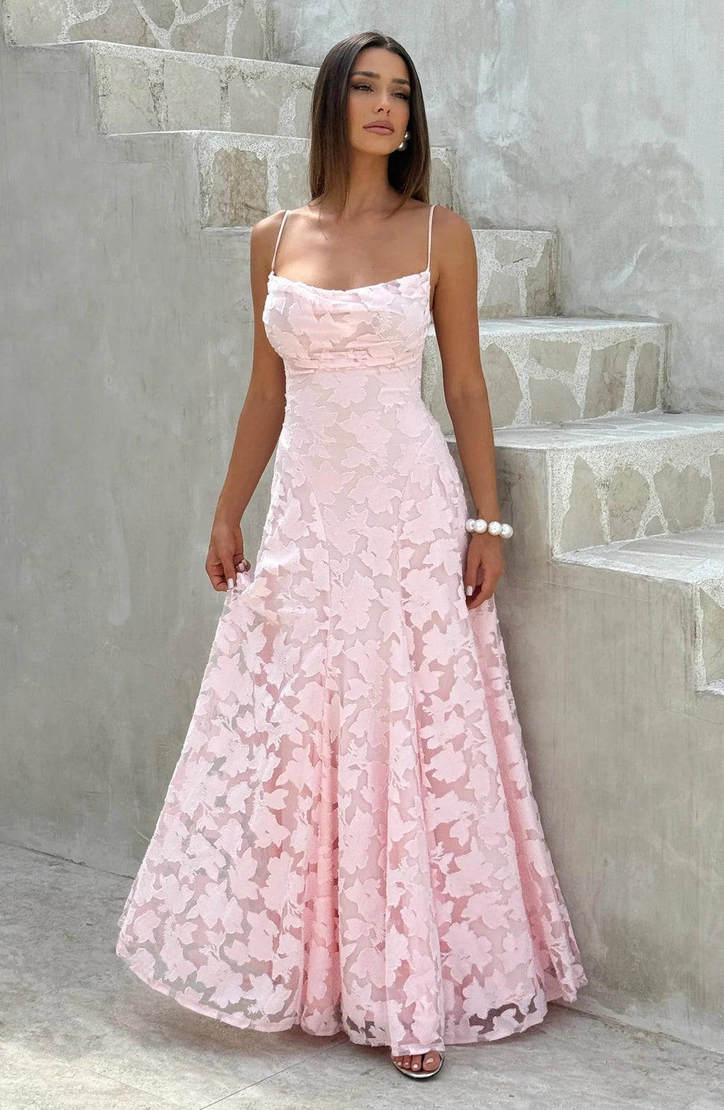 Briar Collection | Women's Floral Maxi Dress with Elegant Flow | Perfect for Weddings and Special Events