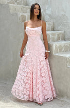 Briar Collection | Women's Floral Maxi Dress with Elegant Flow | Perfect for Weddings and Special Events