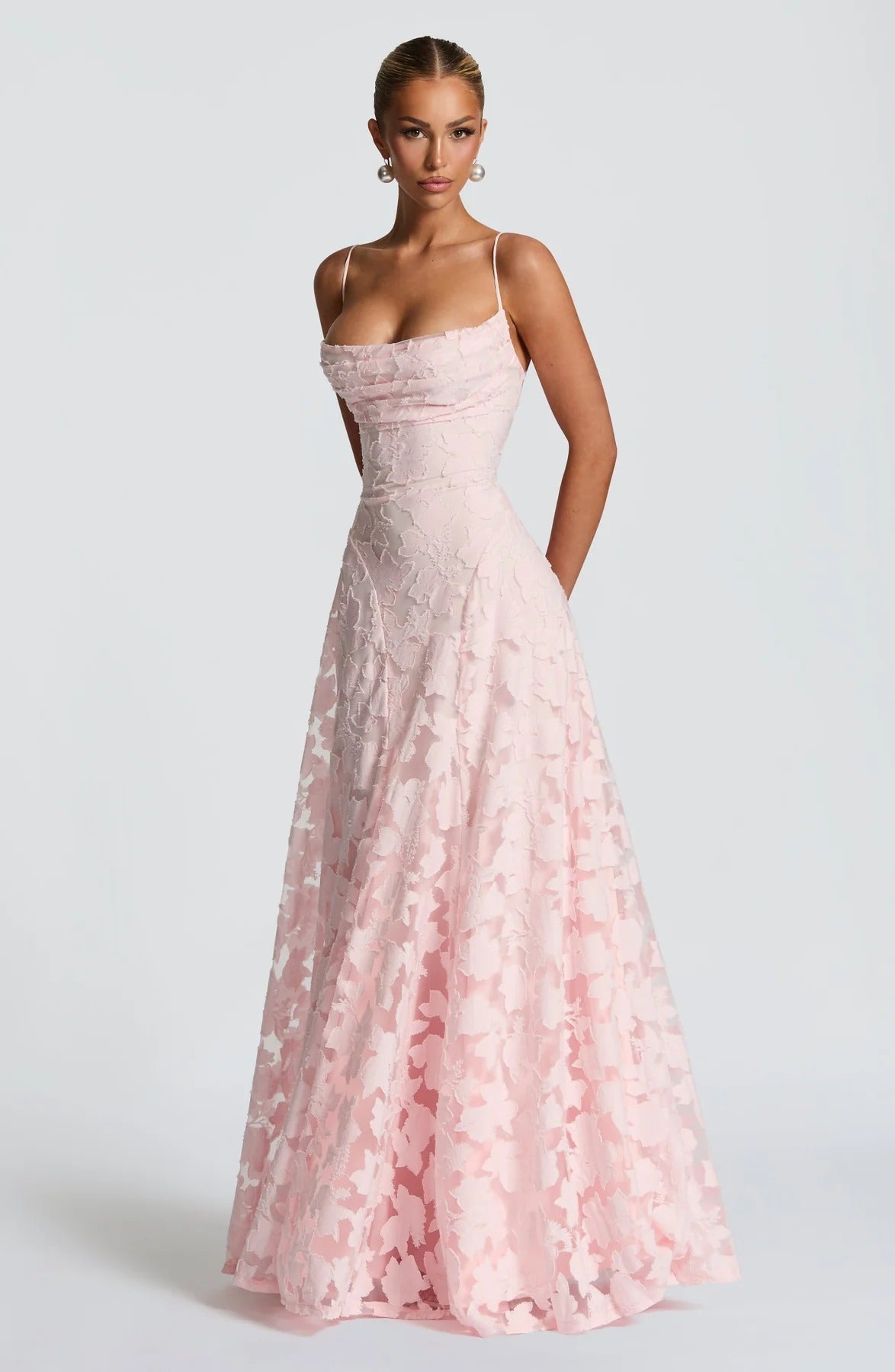 Briar Collection | Women's Floral Maxi Dress with Elegant Flow | Perfect for Weddings and Special Events