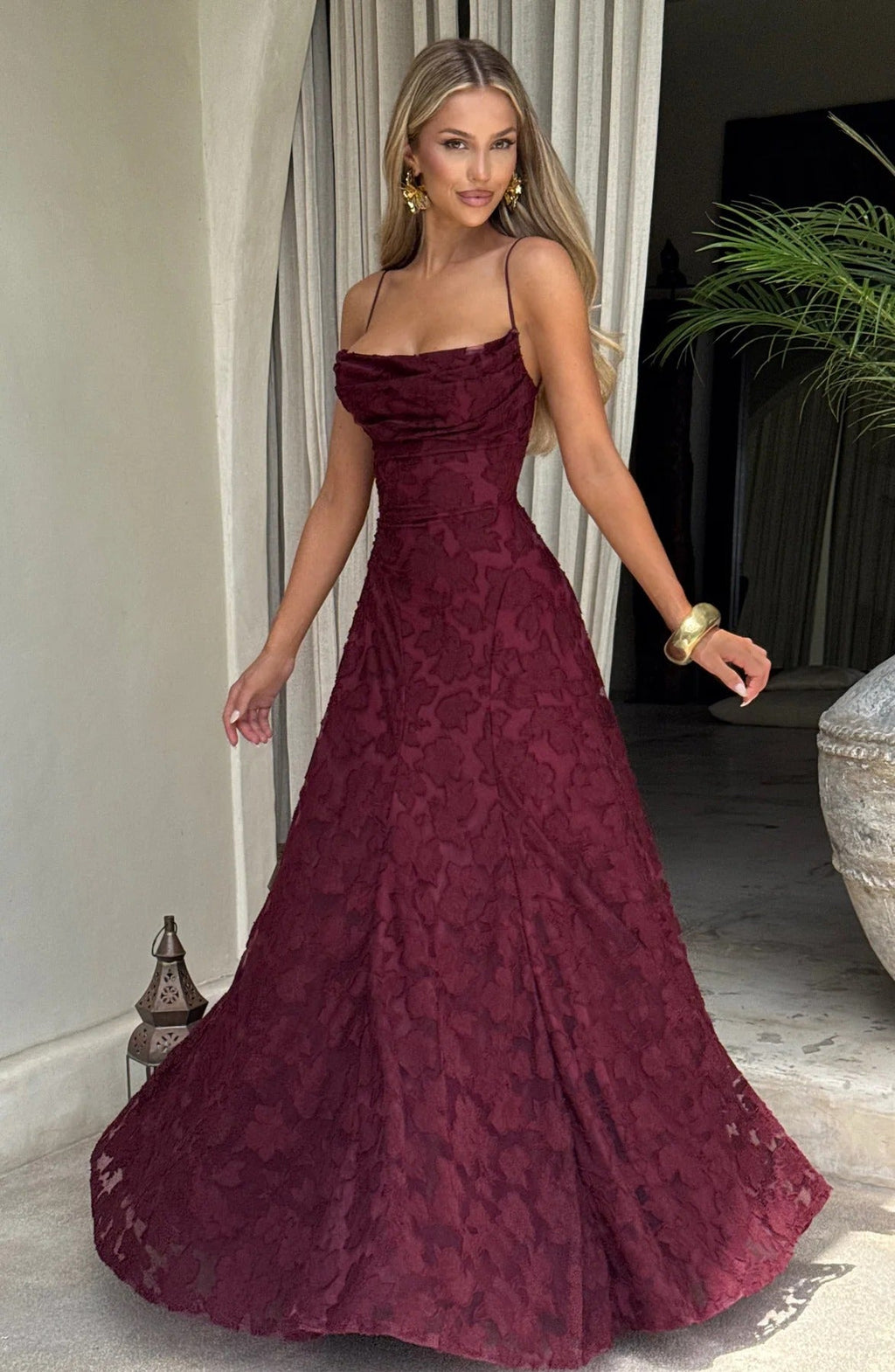Briar Collection | Women's Floral Maxi Dress with Elegant Flow | Perfect for Weddings and Special Events