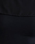 Women's Rayon Jersey Fashion Fitted Top in Black for Everyday Wear