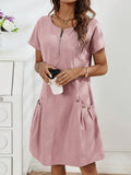 Sleeveless Clean-Cut Dress | Sun-Ready Style