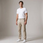 Classic Casual Shorts for Men with Stretch Waistband | Comfortable Cotton Blend for All-Day Wear