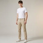 Classic Casual Shorts for Men with Stretch Waistband | Comfortable Cotton Blend for All-Day Wear