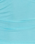 Women's Halterneck Slim Top in Blue for Everyday Wear