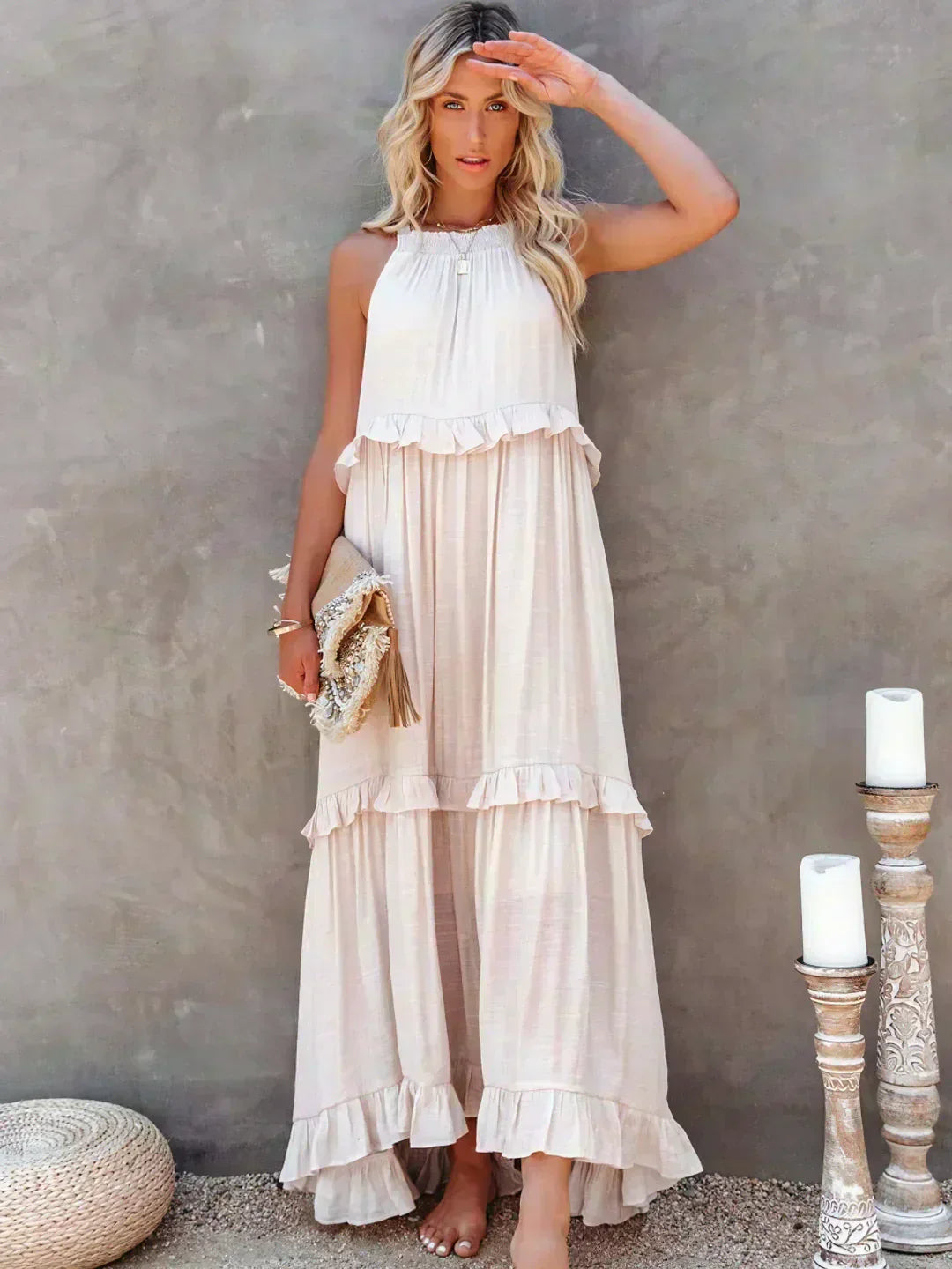 Sleeveless Minimalist Dress | Versatile Style