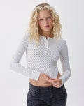 Women's Rayon Jersey Long Sleeve Top in Black for Everyday Wear