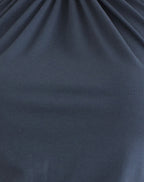 Women's Jersey Halterneck Relaxed Top in Grey for Everyday Wear