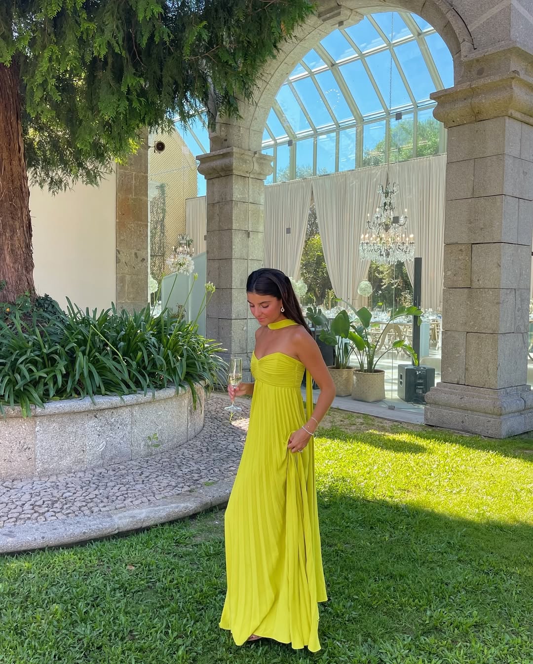 Elegant Maxi Dresses for Women | Strapless Pleated Design for All-Day Comfort