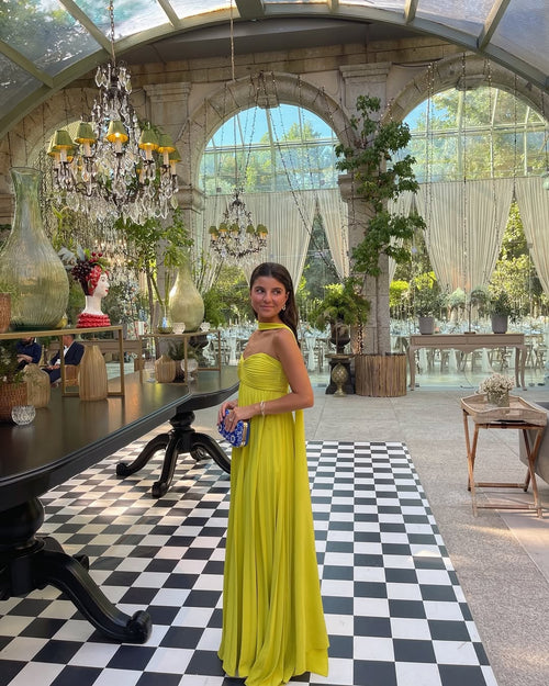 Elegant Maxi Dresses for Women | Strapless Pleated Design for All-Day Comfort