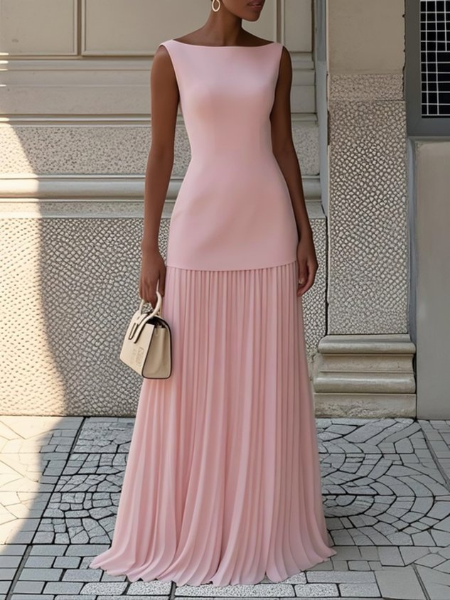 Sleeveless Elegant Maxi Dress for any occasion