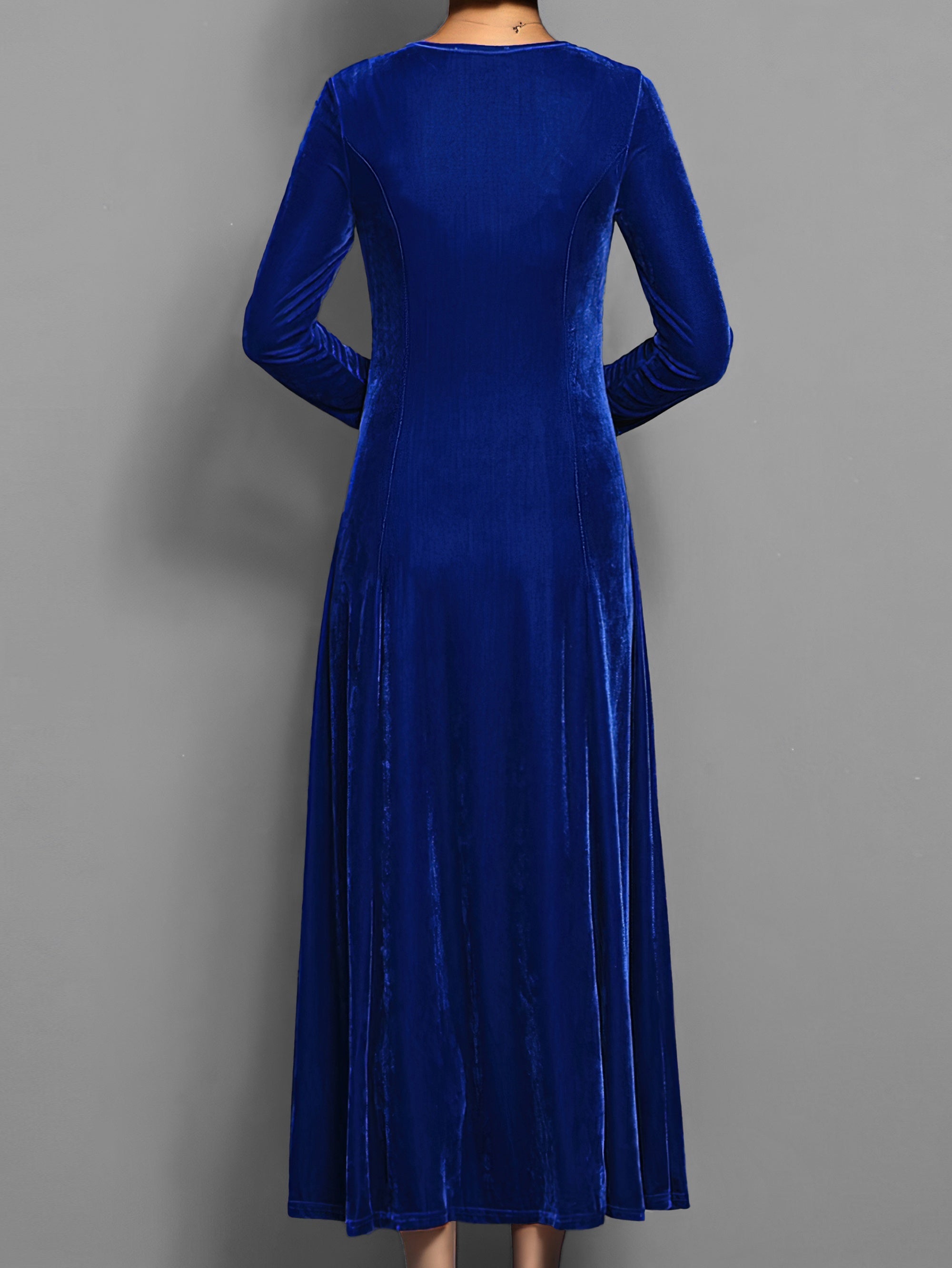 Women's Everyday Velvet Dress | Flowing
