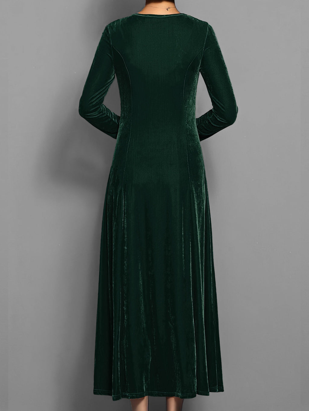 Women's Everyday Velvet Dress | Flowing