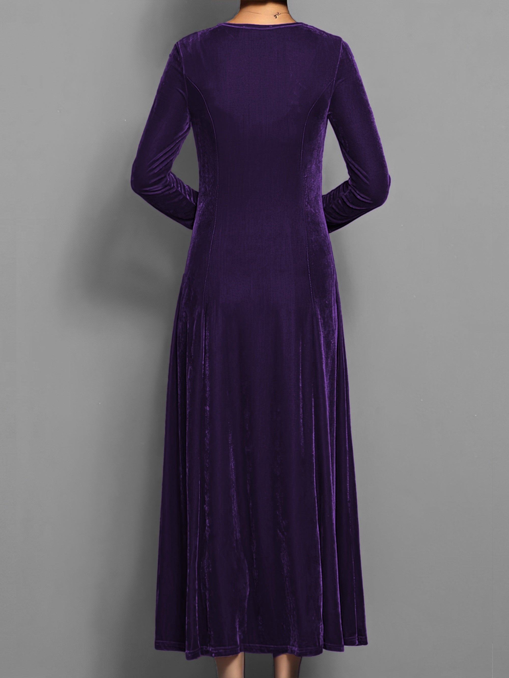 Women's Everyday Velvet Dress | Flowing