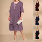 Women's Versatile Flowy Chiffon Dress | Flowy