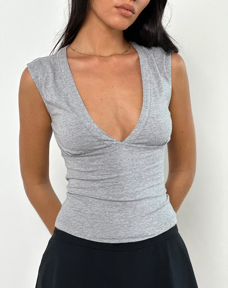 Women's Stretch Lycra Bodycon Bodycon Midi Dress in Grey for Everyday Wear