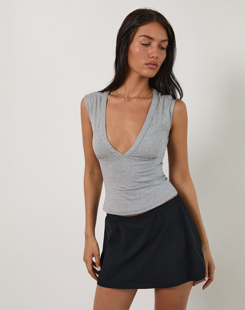Women's Stretch Lycra Bodycon Bodycon Midi Dress in Grey for Everyday Wear