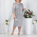Women's Day-to-Night Elegant Midi Dress