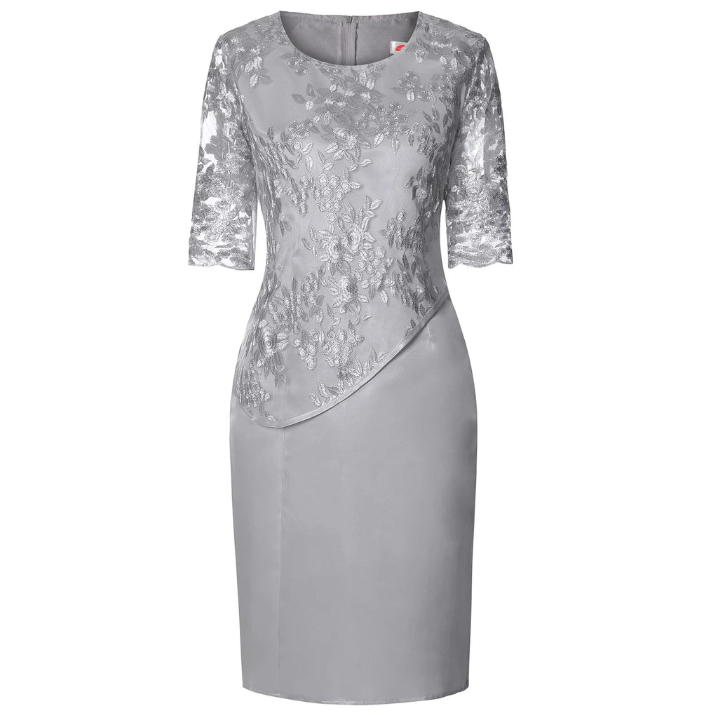 Women's Day-to-Night Elegant Midi Dress