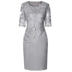 Women's Day-to-Night Elegant Midi Dress