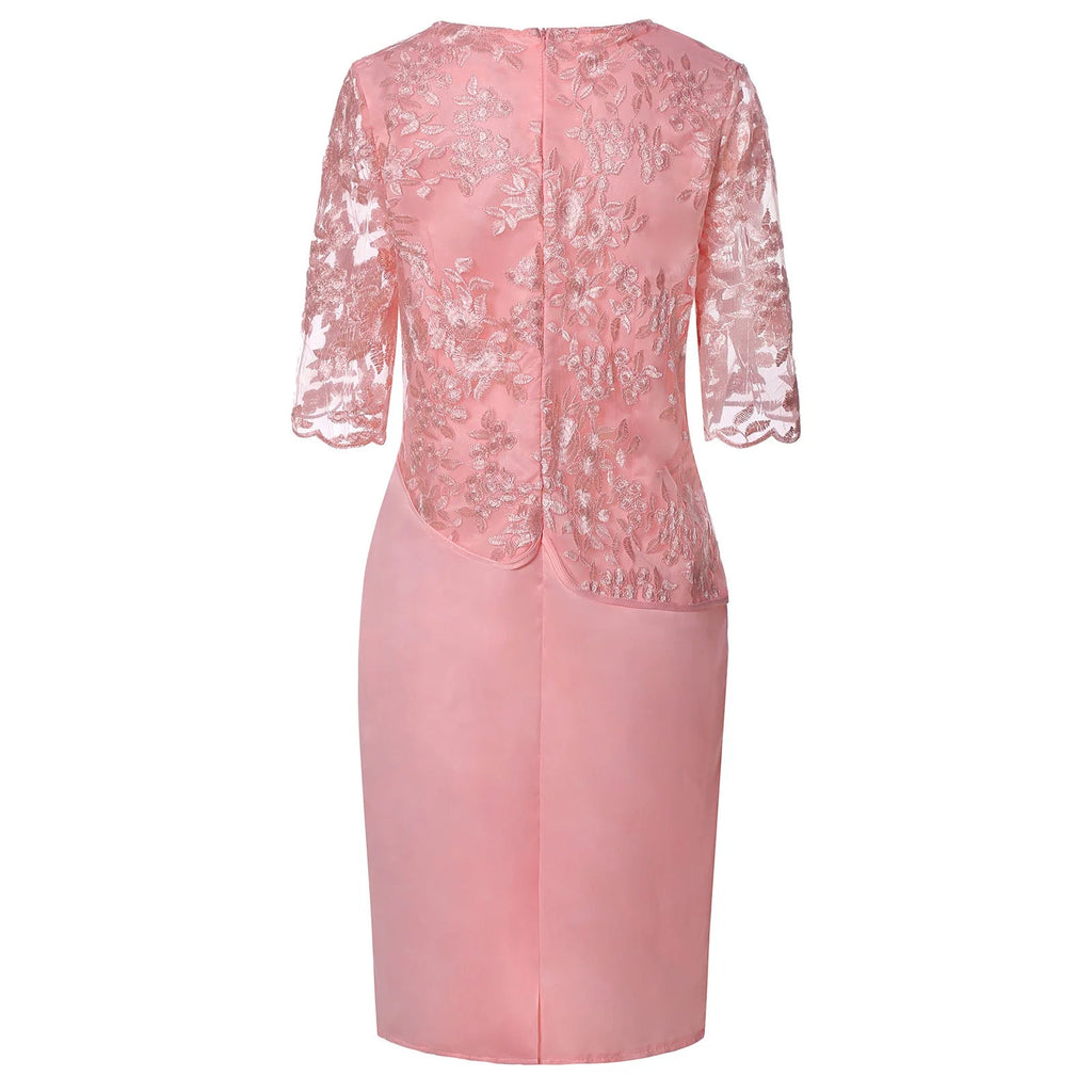 Women's Day-to-Night Elegant Midi Dress