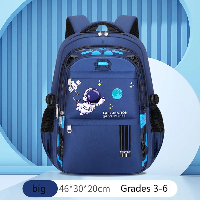 Galaxy Explorer | Kids Backpack with Waterproof Design | Fun Astronaut Theme for School Adventures