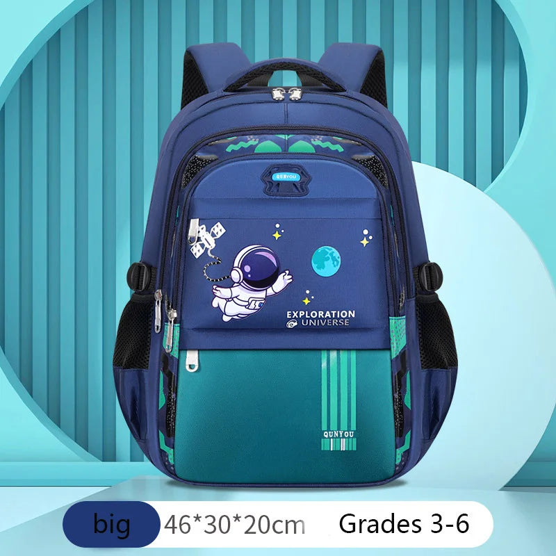 Galaxy Explorer | Kids Backpack with Waterproof Design | Fun Astronaut Theme for School Adventures