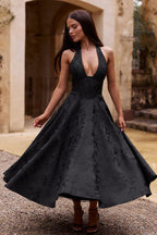 Everyday Jacquard Maxi Dress with Breezy Silhouette