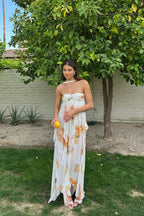 Clean-Cut Halter-Neck Maxi Dress | Day-to-Night Style