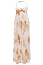 Clean-Cut Halter-Neck Maxi Dress | Day-to-Night Style