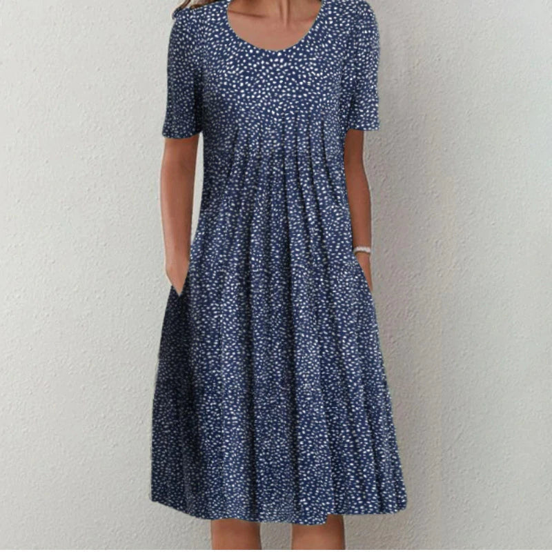 Chic Floral Dress for day-to-night dressing