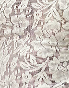 Women's Lace Swing Midi Dress in Ivory for Everyday Wear