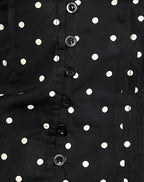 Women's Corset Top with V-Neckline in Black for Everyday Wear