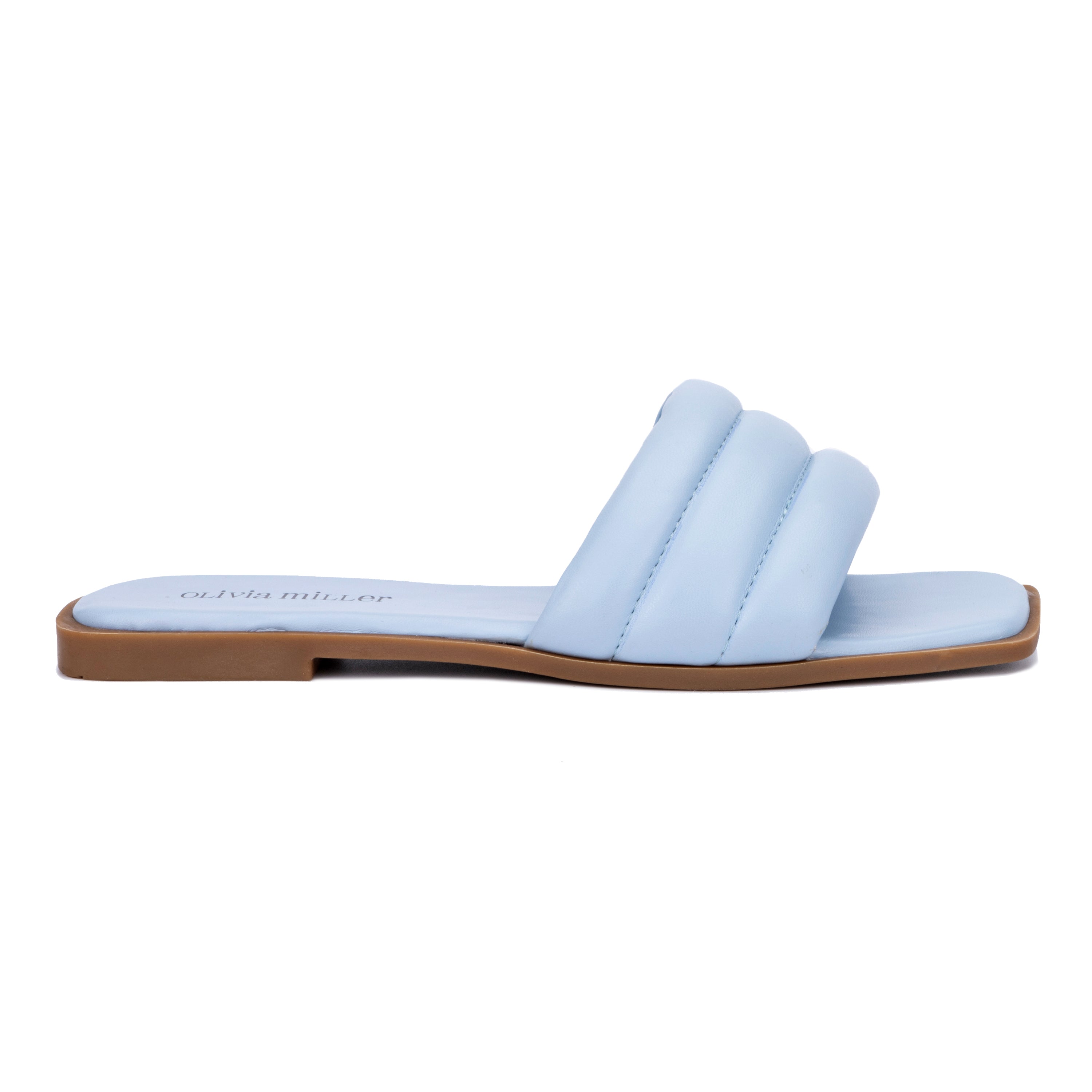 Women's Slip-On Flat Sandals with Cushioned Sole for All-Day Comfort