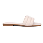 Women's Slip-On Flat Sandals with Cushioned Sole for All-Day Comfort