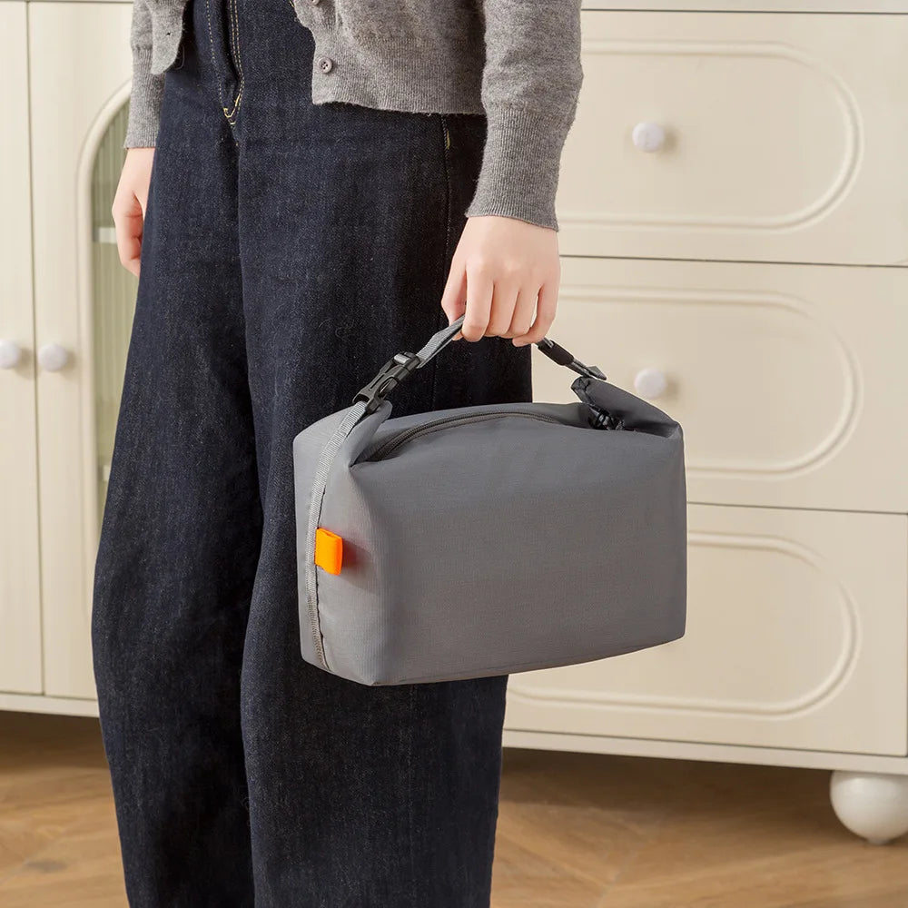 Insulated Bento Bag | Aluminium Foil Lining for Temperature Control | Stylish Portable Design for Lunches and Picnics
