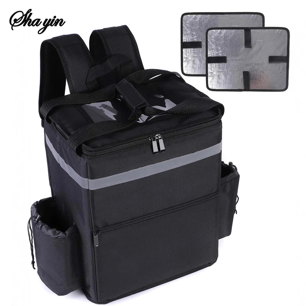 Insulated Food Delivery Backpack | 30L Thermal Carrier with Comfortable Straps | Perfect for Efficient Delivery
