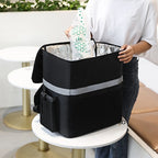 Insulated Food Delivery Backpack | 30L Thermal Carrier with Comfortable Straps | Perfect for Efficient Delivery