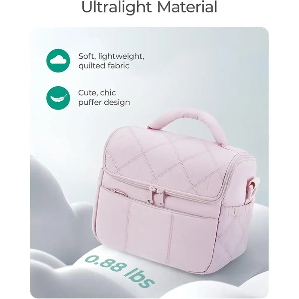 Insulated Lunch Bag | Durable Nylon with Leakproof Design | Perfect for Meal Transport