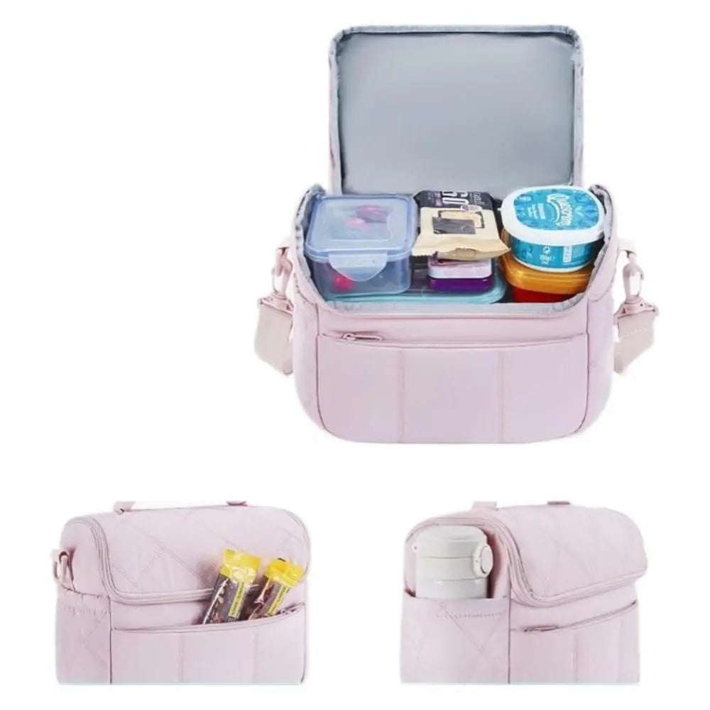 Insulated Lunch Bag | Durable Nylon with Leakproof Design | Perfect for Meal Transport