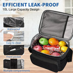 Insulated Lunch Bag with Adjustable Shoulder Strap | Spacious Design for All-Day Freshness