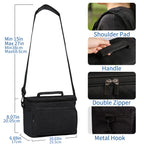 Insulated Lunch Bag with Adjustable Shoulder Strap | Spacious Design for All-Day Freshness