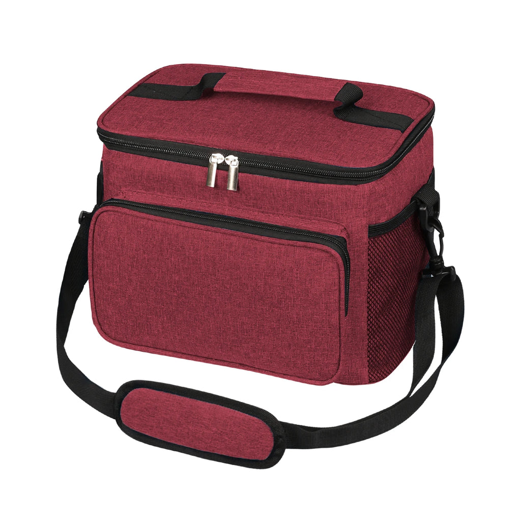 Insulated Lunch Bag with Adjustable Shoulder Strap | Spacious Design for All-Day Freshness