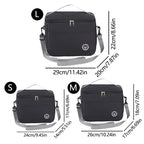 Insulated Lunch Bag with Adjustable Strap & Waterproof Design for Food Preservation